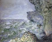 Claude Monet The Sea at Fecamp oil